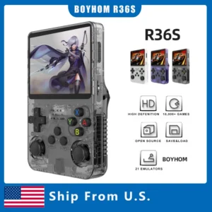 BOYHOM 64G R36S Retro Handheld Video Game