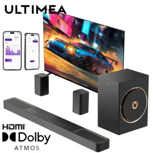 ULTIMEA 460W 5.1.2ch Sound Bar with Dolby Atmos